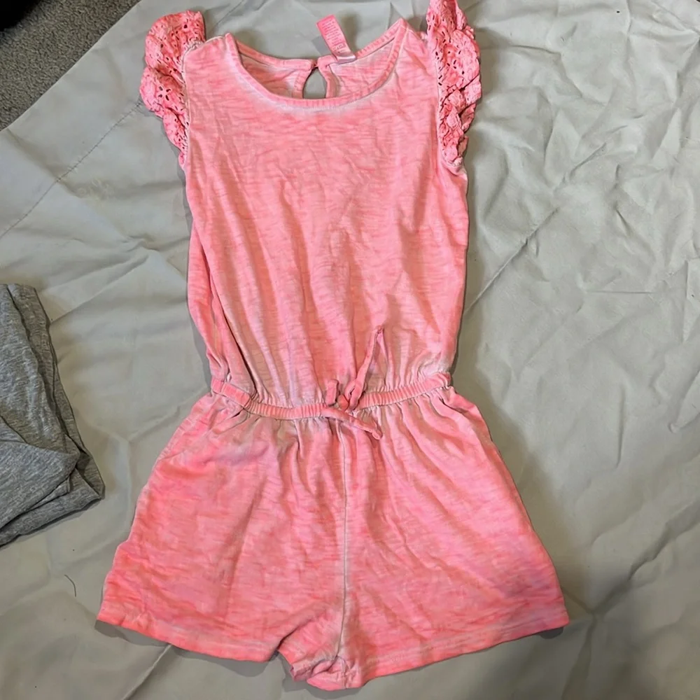 Justice tank top/romper bundle